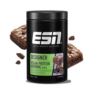 ESN VEGAN PROTEIN BROWNIE STYLE, 525 g Dose