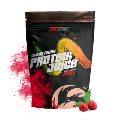 BigZone CLEAR WHEY PROTEIN JUICE, 1000 g Beutel