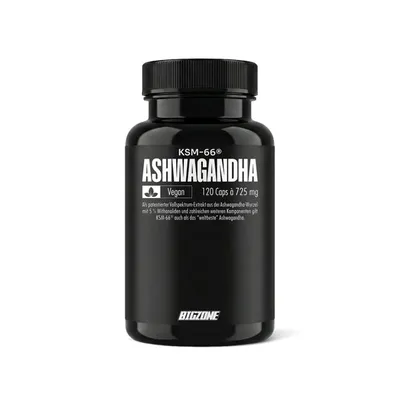 BigZone ASHWAGANDHA KSM-66®, 120 Kapseln