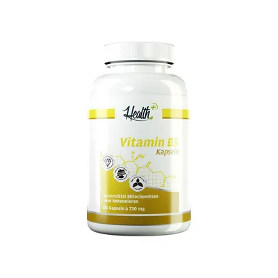 Health+ VITAMIN B5, 120 Kapseln