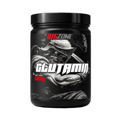 BigZone GLUTAMIN, 500 g Dose