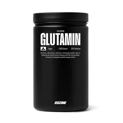 BigZone GLUTAMIN, 1000 g Dose