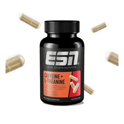 ESN CAFFEINE+L-THEANINE, 100 Kapseln