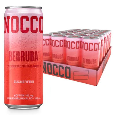 Nocco ENERGY DRINK BERRUBA, 12x 330 ml Dose