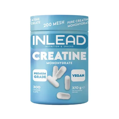 Inlead CREATINE CAPS, 300 Veggie Caps