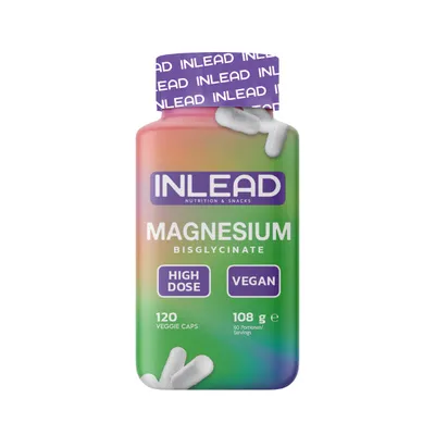 Inlead MAGNESIUM BISGLYCINATE, 120 Veggie Caps