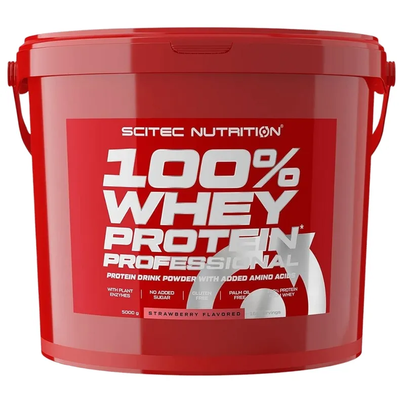 100% Whey Protein Professional (5000g) Erdbeere