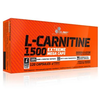 L-Carnitine 1500 Extreme Mega Caps (120 Kapseln)