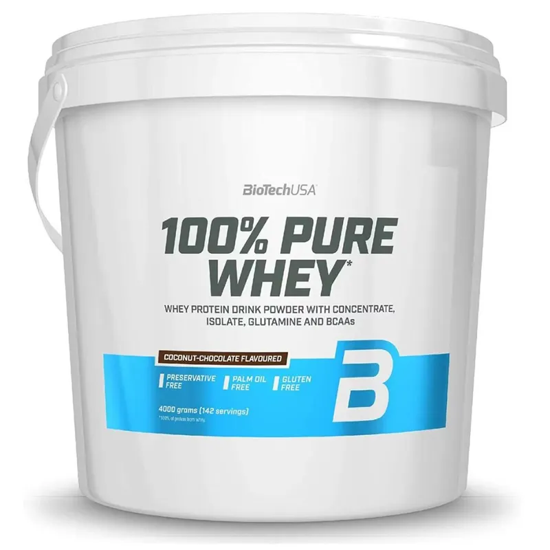 BIOTECH USA 100% Pure Whey – 4000 g