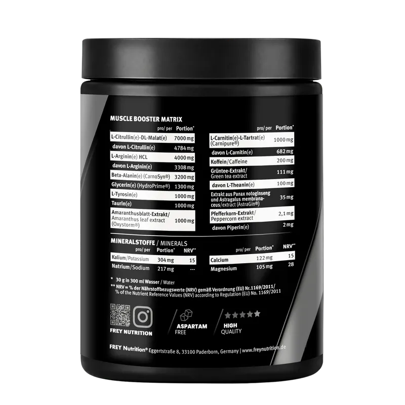MUSCLE BOOSTER 2.0 - 450 G