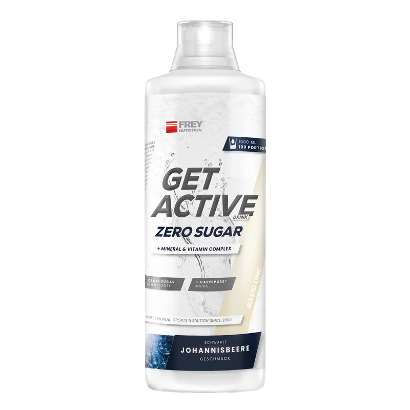 GET ACTIVE DRINK - 1000 ML Schwarze Johannisbeere
