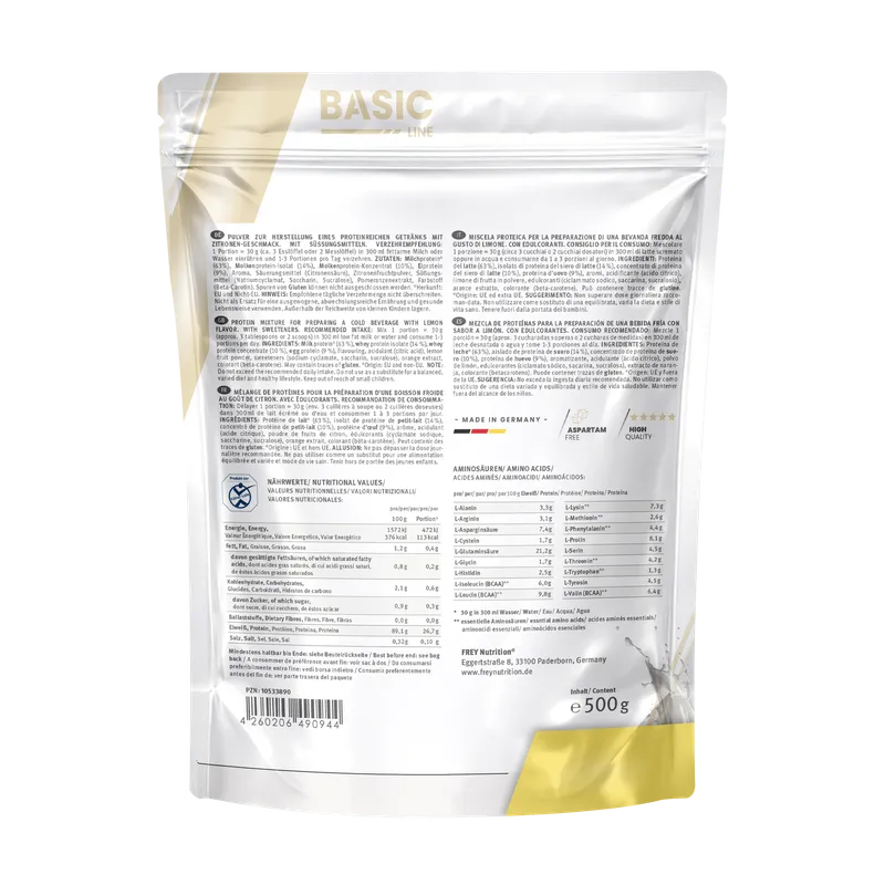 FREY Nutrition PROTEIN 96 – 500g