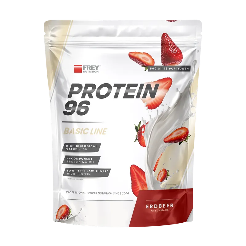PROTEIN 96 Erdbeer / 500g Beutel