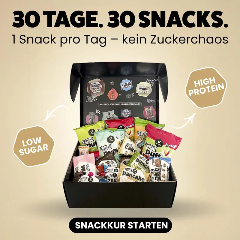 GOFITNESS - Nextlevelnutrition GmbH Snackbox – 30-Tage Zuckerfreie Snackkur