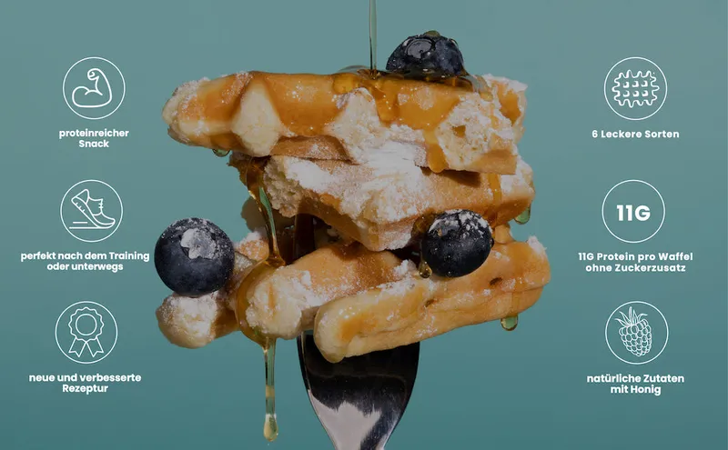 Protein Waffel - Probierbox - 12Stück