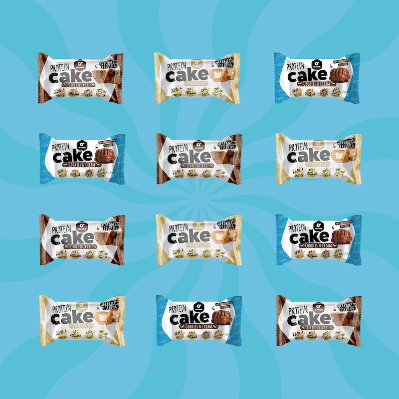GoFitness Protein Cake Probierbox - 12 Stück