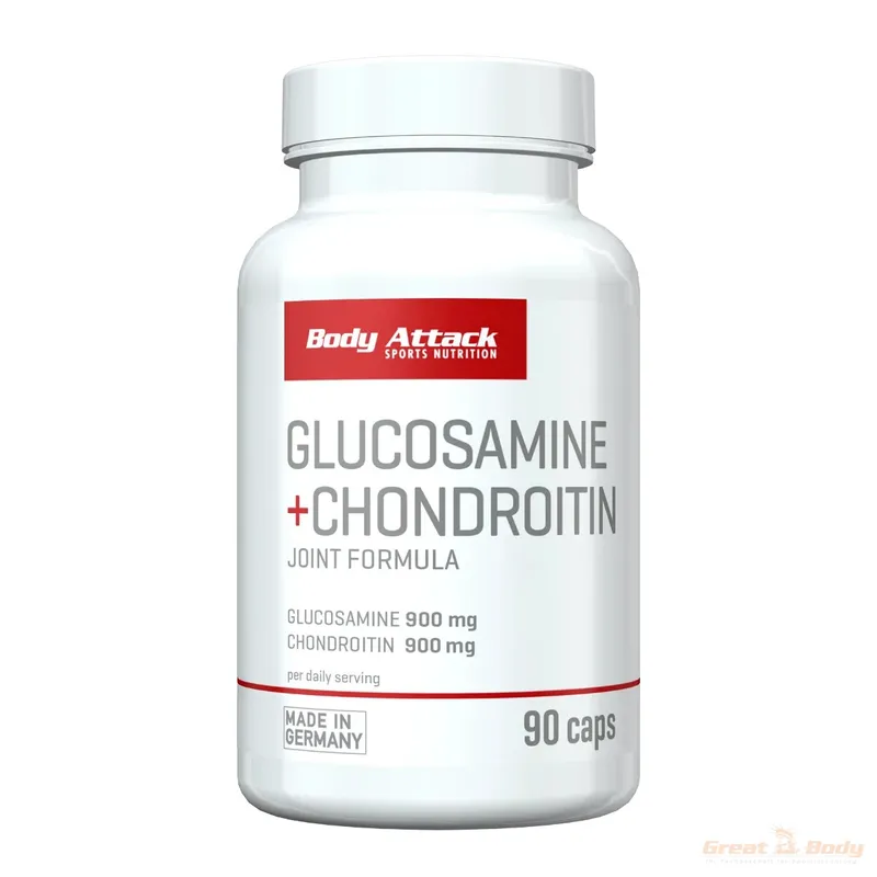 Body Attack Glucosamine + Chondroitin (90 Kapseln)