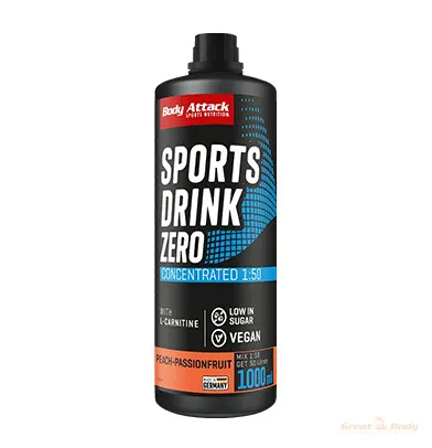 Body Attack Sports Drink Zero 1000ml