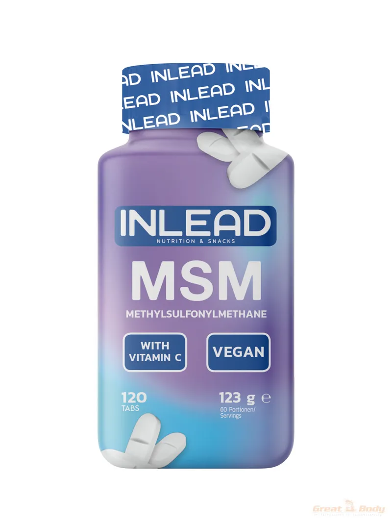 Inlead MSM + Vitamin C 120 Tabs.