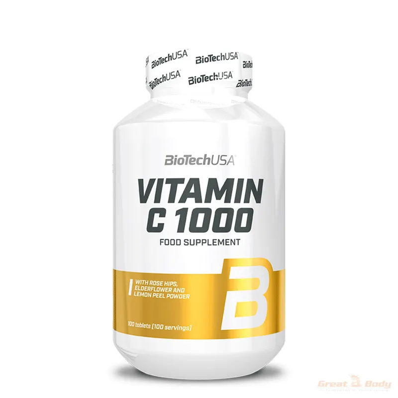 BioTechUSA Vitamin C 1000 Tabletten