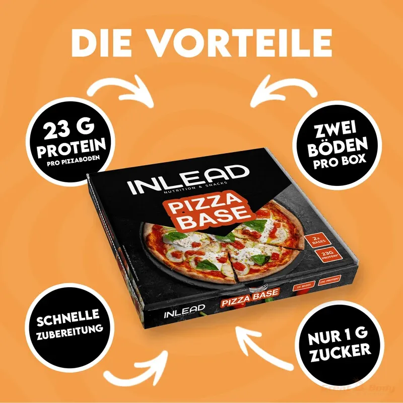 Inlead Protein Pizza Boden 250g (2x125g)