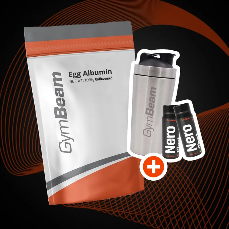 Ei-Albumin - GymBeam Vanille - 1000 g 1000 g