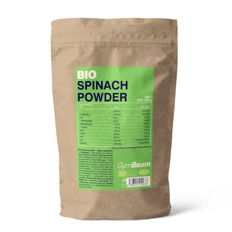 BIO Spinatpulver - GymBeam