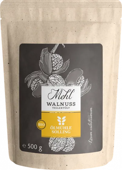 BIO Walnut Flour Partly De-Oiled - Ölmühle Solling