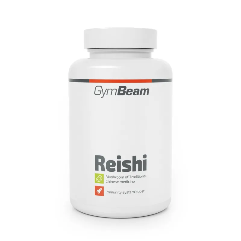 GymBeam Reishi (Glanzrindenpilz) - GymBeam – Gymbeam 90 Kapseln