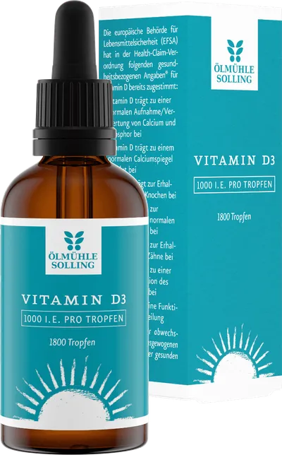 Ölmühle Solling Vitamin D Oil conventional 1000 IU - Ölmühle Solling – Ölmühle Solling 50 ml