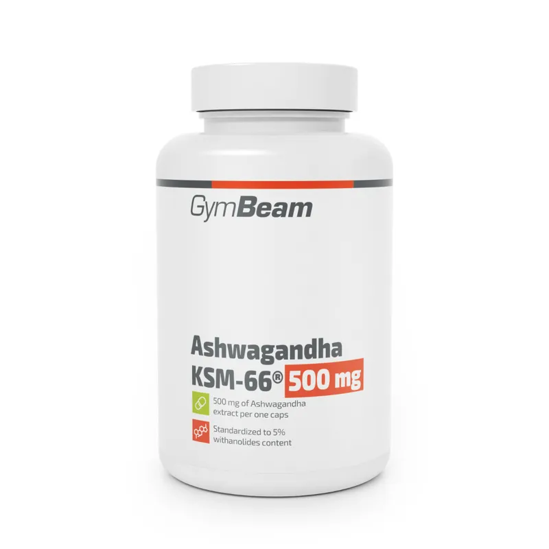 GymBeam Ashwagandha KSM-66® 500mg - GymBeam – GymBeam 180 caps