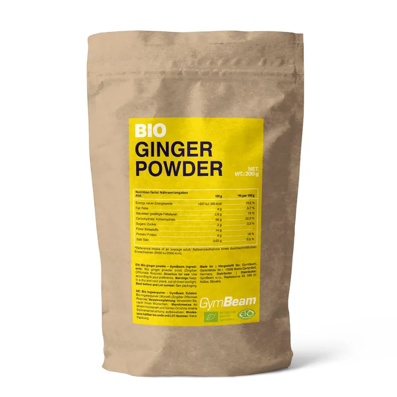 Bio-Ingwerpulver (200 g) - GymBeam