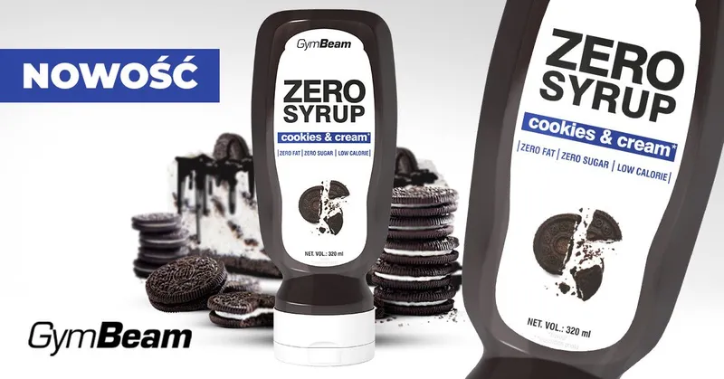 ZERO SYRUP Cookies & Cream - GymBeam
