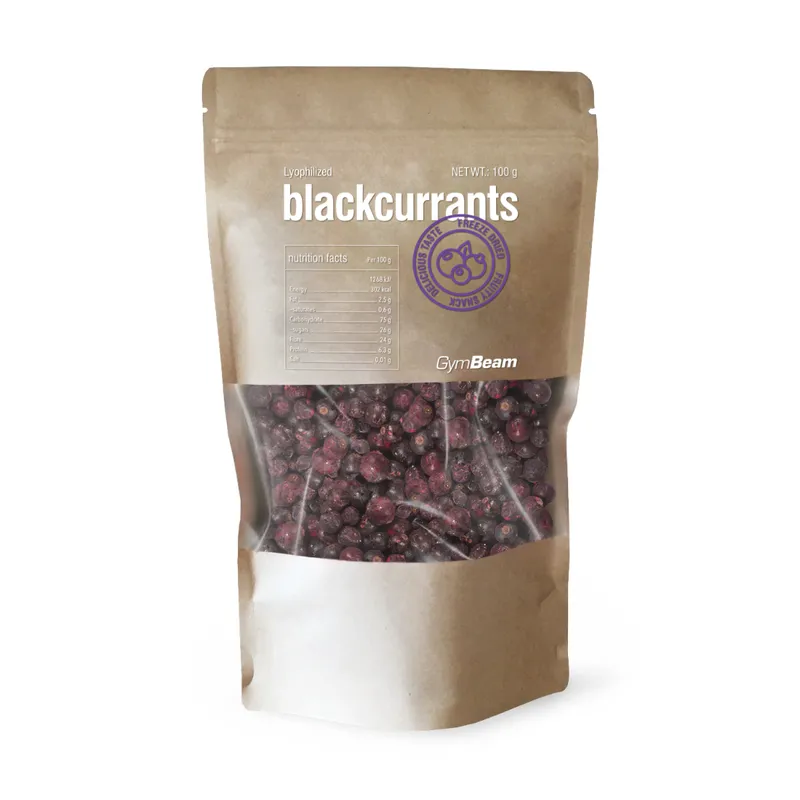 Gefriergetrocknete schwarze Johannisbeeren – GymBeam