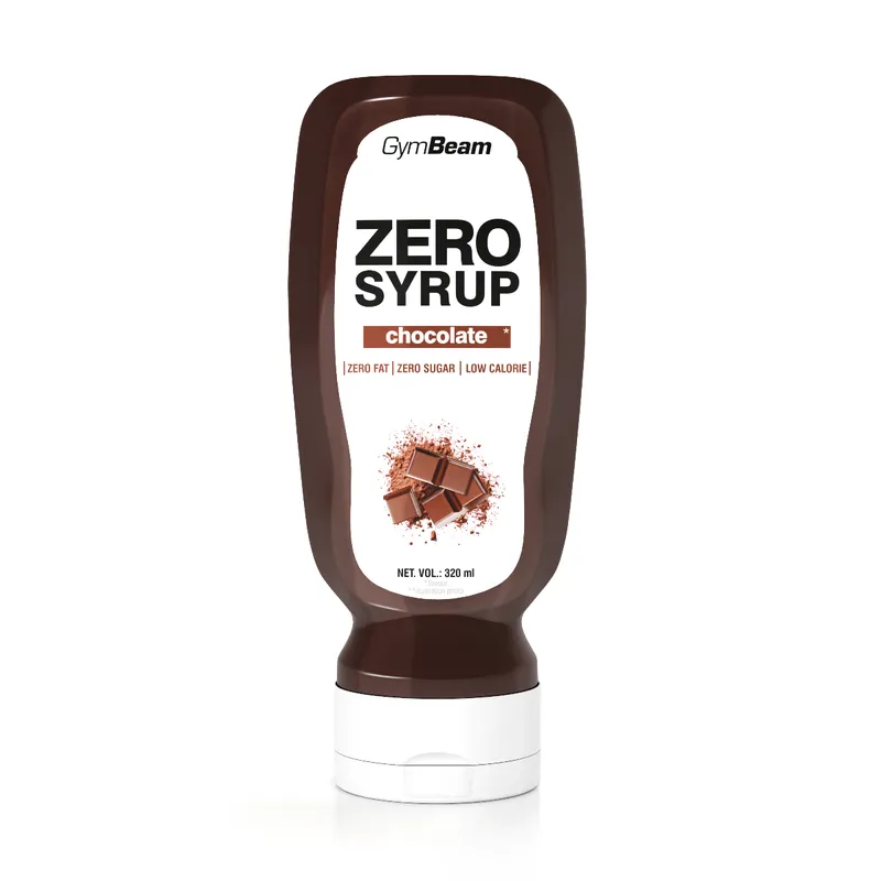 GymBeam Food ZERO SYRUP Schokolade - GymBeam – GymBeam 320 ml
