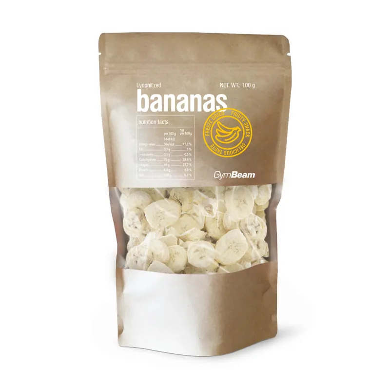 Gefriergetrocknete Bananen - GymBeam