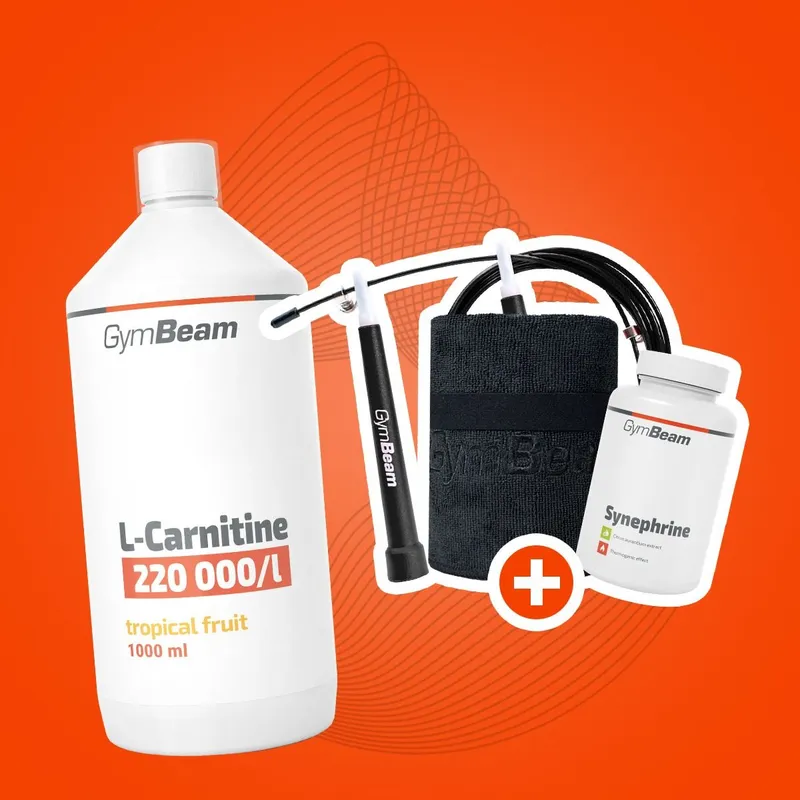 GymBeam L-Carnitin - GymBeam – GymBeam + Geschenke 1000 ml