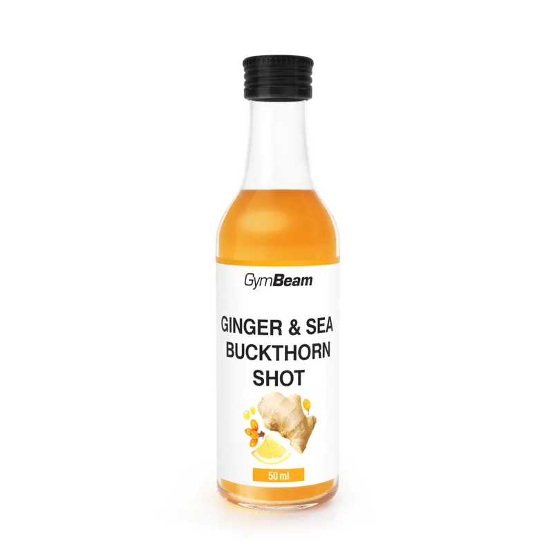 GymBeam Food Ingwer & Sanddorn Shot - GymBeam – GymBeam 24 x 50 ml