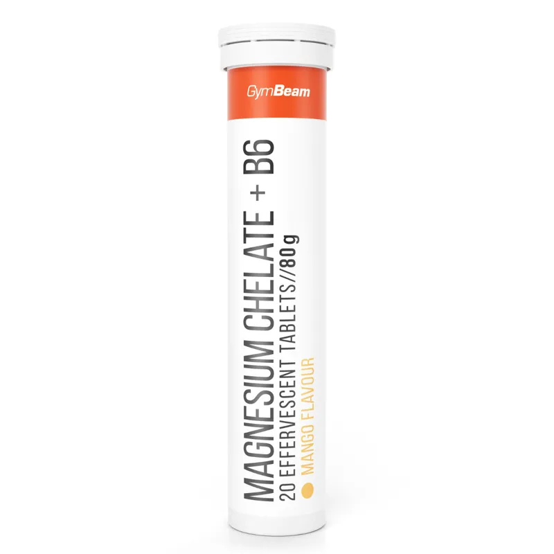 Magnesiumchelat + B6 Brausetabletten - GymBeam