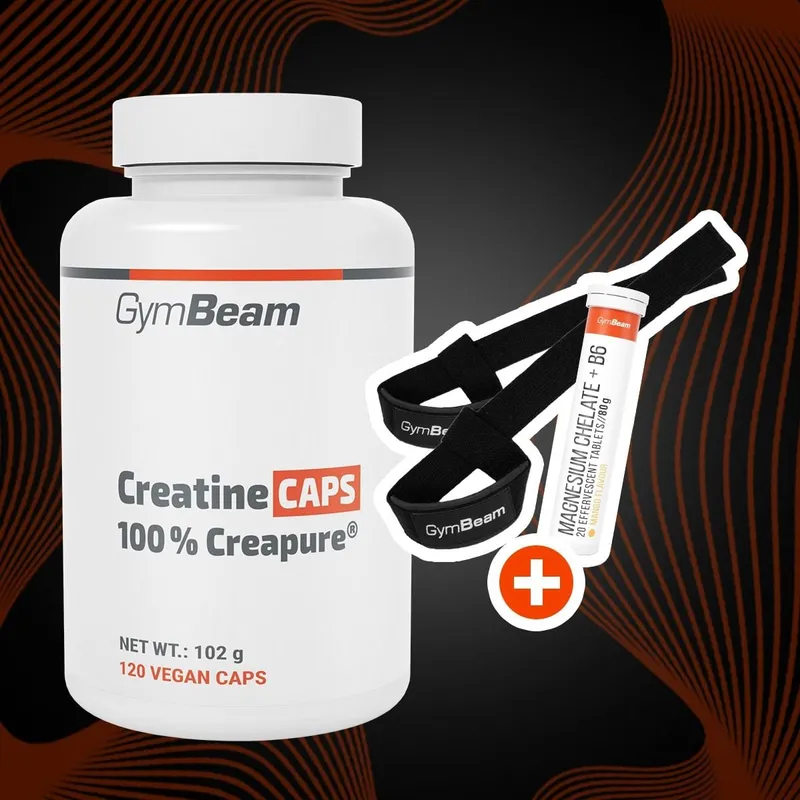 Creatine - 100% Creapure® - GymBeam 240 caps GymBeam 240 caps