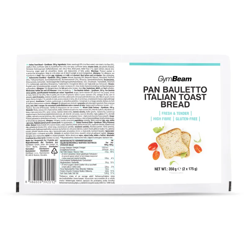 Italienisches Toastbrot - GymBeam