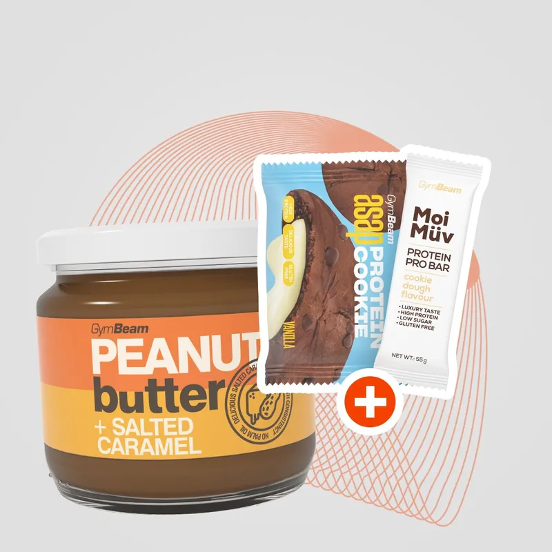 Erdnussbutter mit gesalzenem Karamell - GymBeam