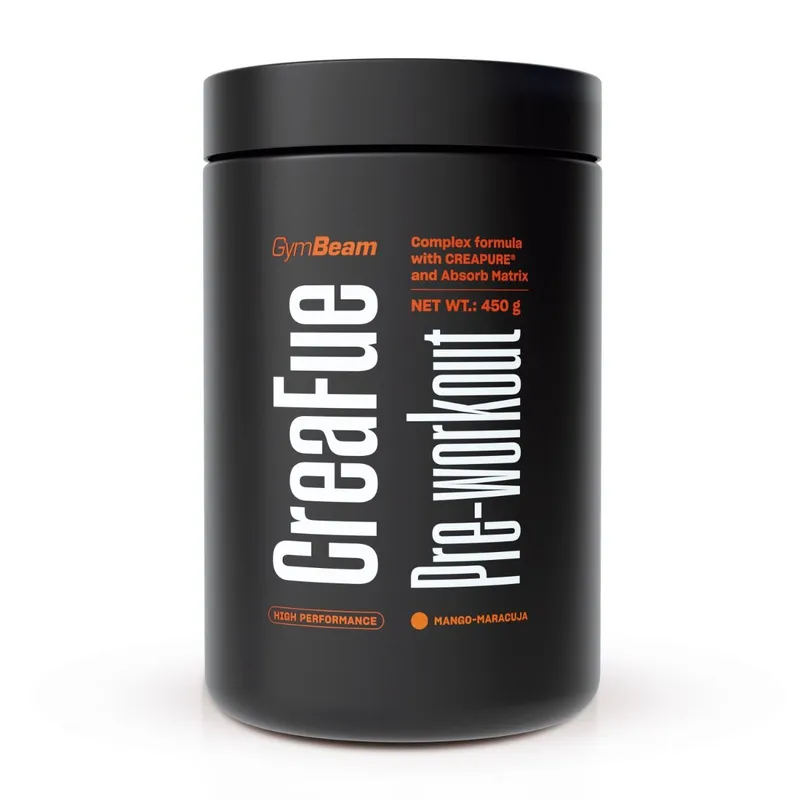 CreaFue Pre-workout - GymBeam 450 g - lemon lime lemon lime GymBeam 450 g