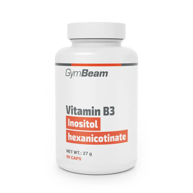 GymBeam Flushfreies Niacin (Vitamin B3) - GymBeam – GymBeam 90 caps