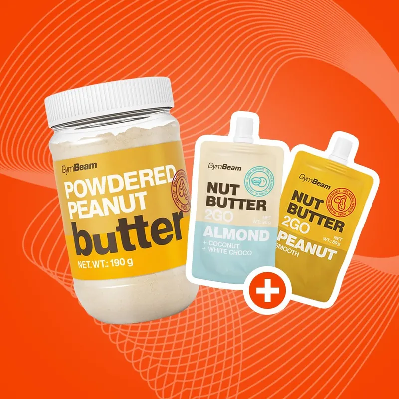 Erdnussbutter in Pulverform - GymBeam