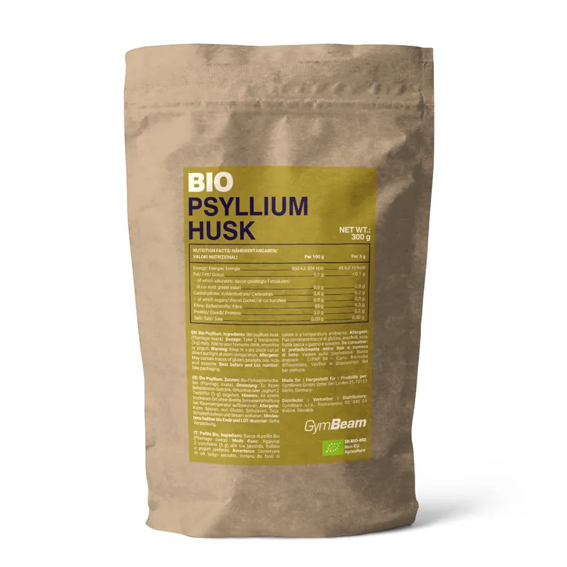 GymBeam BIO BIO Flohsamen - GymBeam