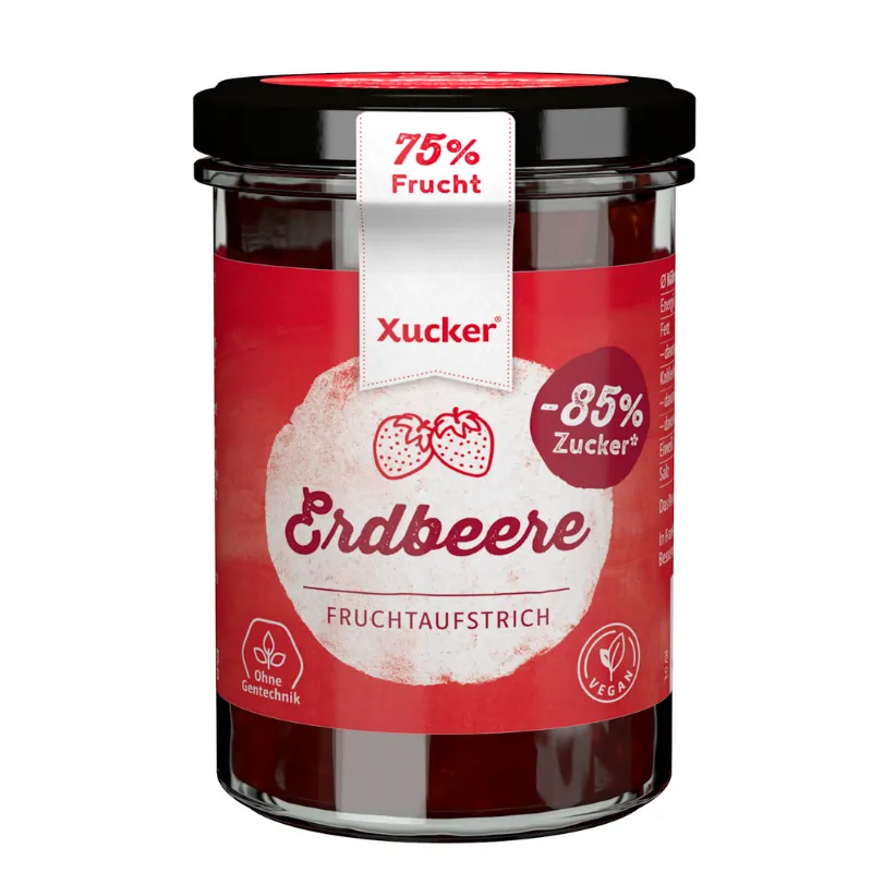 Xucker Erdbeermarmelade - Xucker