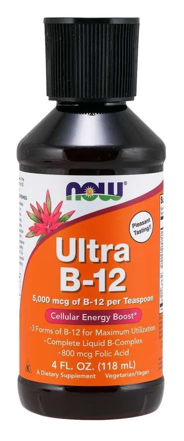 Now Foods Vitamin B-12 Ultra Liquid - NOW Foods