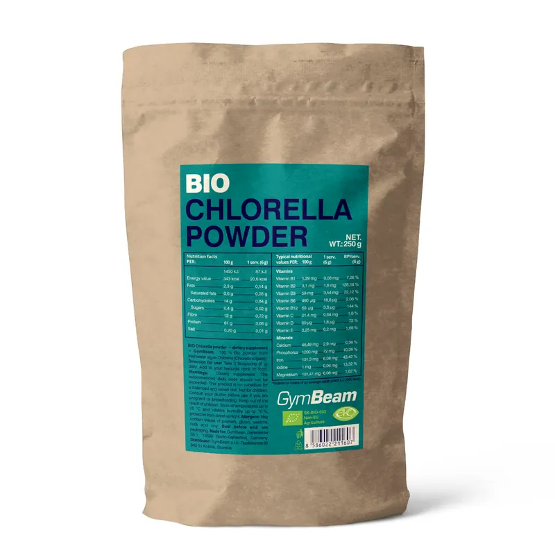 GymBeam BIO BIO Chlorella-Pulver - GymBeam