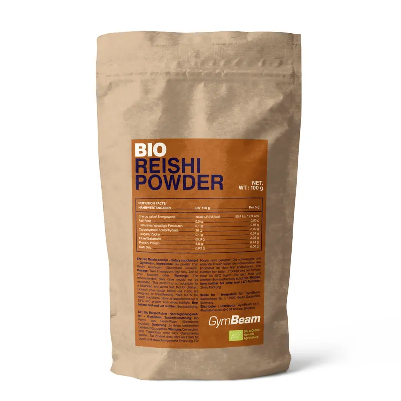 GymBeam BIO BIO Reishi Pulver - GymBeam